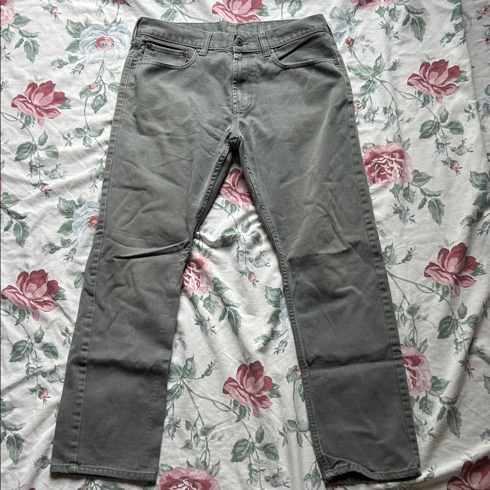 Vintage Bullhead Gray Slim Jeans, 34x32